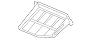 Genuine Porsche parts diagram