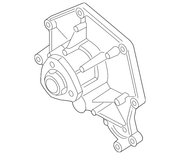 Genuine Porsche parts diagram