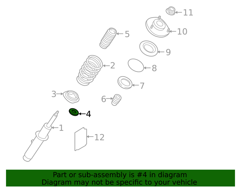 Genuine Porsche parts diagram