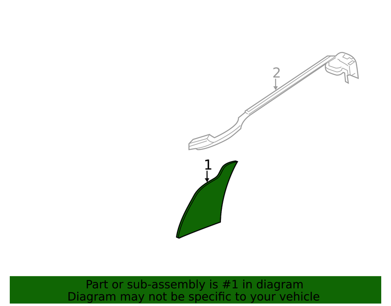 Genuine Porsche parts diagram