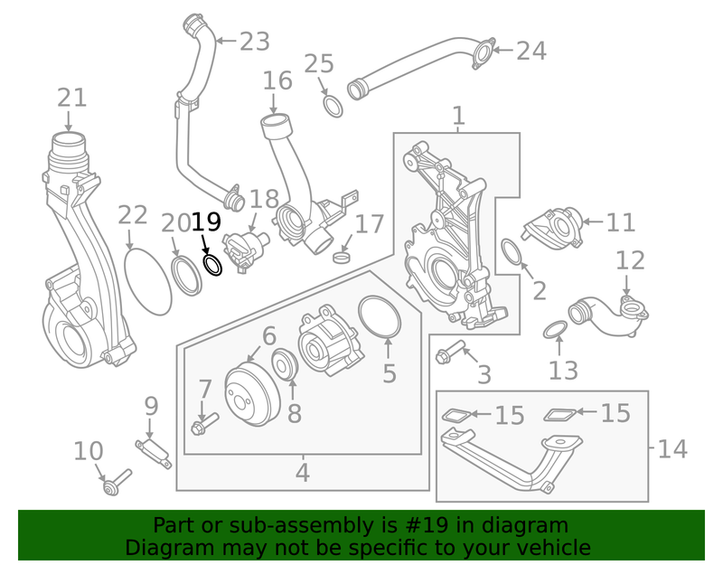 Genuine Porsche parts diagram