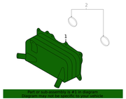 Genuine Porsche parts diagram