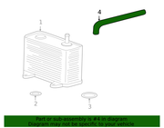 Genuine Porsche parts diagram