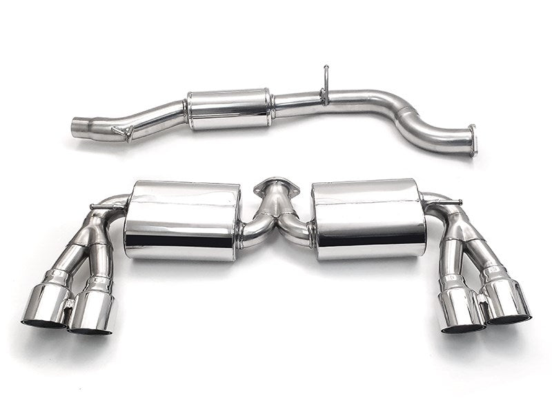 Stainless Steel Cat-Back Exhaust • MQBe Golf R Mk8