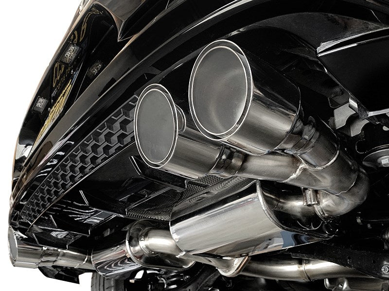 Stainless Steel Cat-Back Exhaust | V2 • MQB Golf R Mk7