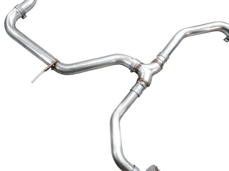 AWE 22-25 Volkswagen Jetta GLI Track Edition Exhaust - Chrome Silver Tips
