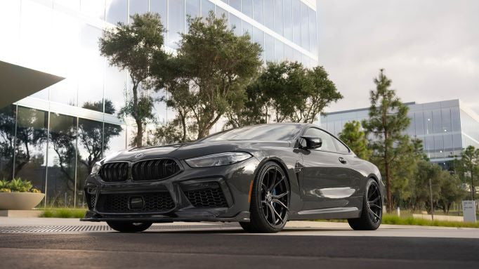 Vorsteiner VRS Aero Front Spoiler Carbon Fiber PP 2x2 Glossy For BMW F9x M8 - BMV8020
