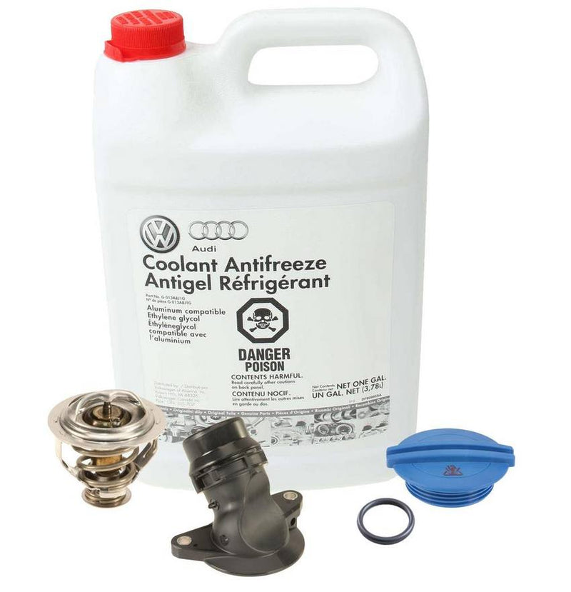 Genuine VW/Audi VW Engine Coolant Thermostat Kit G013A8J1G