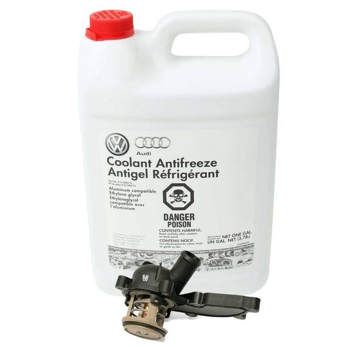 Genuine VW/Audi Engine Coolant Thermostat Kit G013A8J1G