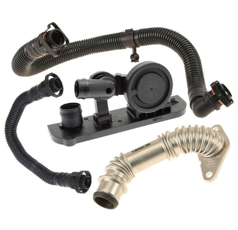 Genuine VW/Audi VW Engine Crankcase Breather Hose Kit 06F129101P