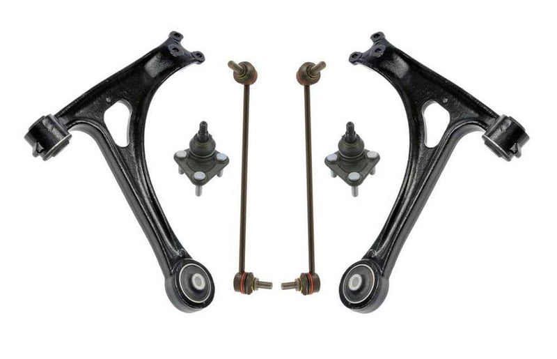 Genuine VW/Audi Suspension Control Arm Kit – Front (6 Pieces) 8N0407365C