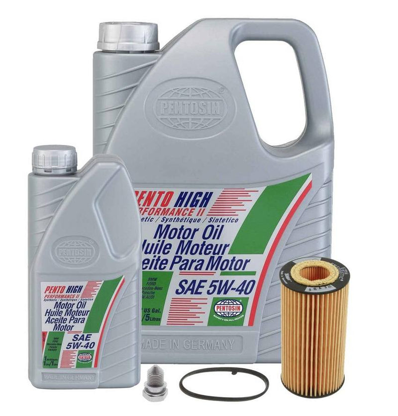 VW Engine Oil Change Kit – (5W-40) (6 Quart)  N90813202