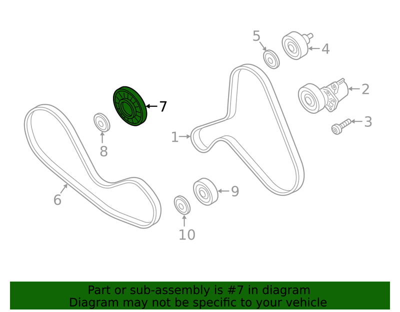 Genuine Porsche parts diagram