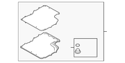 Genuine Porsche parts diagram