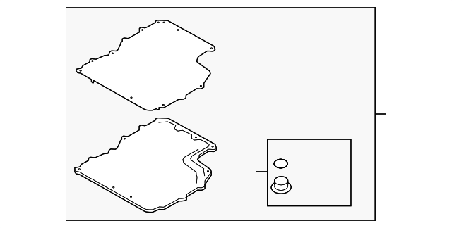 Genuine Porsche parts diagram