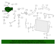 Genuine Porsche parts diagram