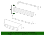 Genuine Porsche parts diagram