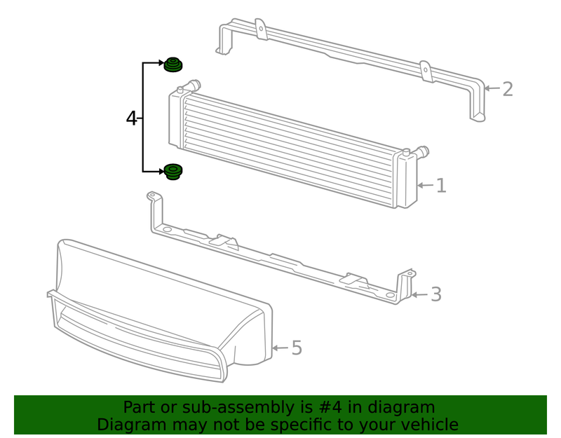 Genuine Porsche parts diagram