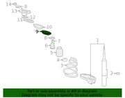 Genuine Porsche parts diagram