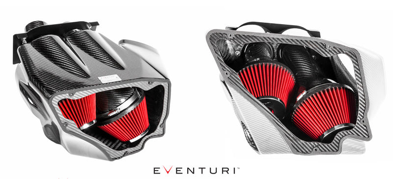 Eventuri Black Carbon Intake For Audi C7 RS7 - EVE-C7RS6-CF-INT