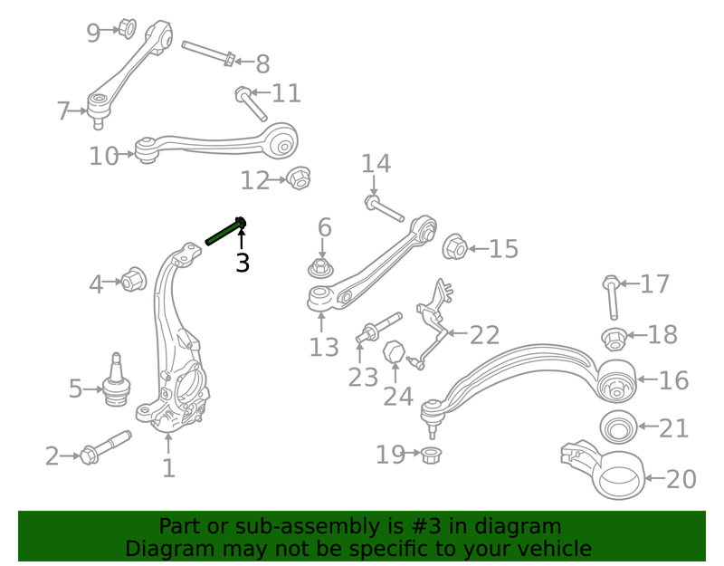 Genuine Porsche parts diagram