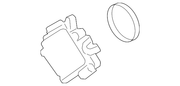 Genuine Porsche parts diagram