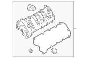 Genuine Porsche parts diagram