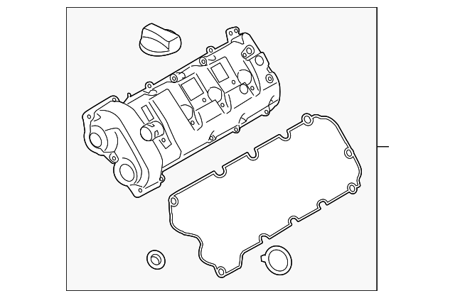 Genuine Porsche parts diagram