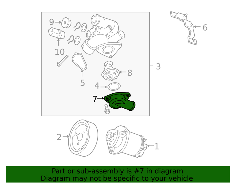 Genuine Porsche parts diagram