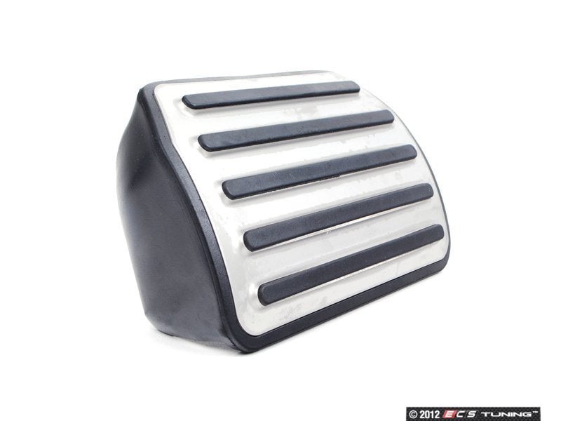 Brushed Aluminum Pedal Cap - Brake