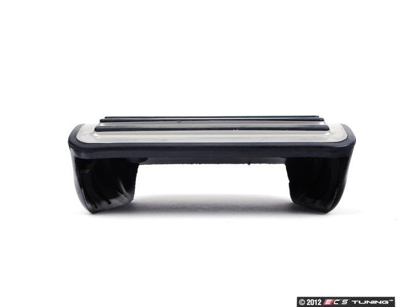 Brushed Aluminum Pedal Cap - Brake