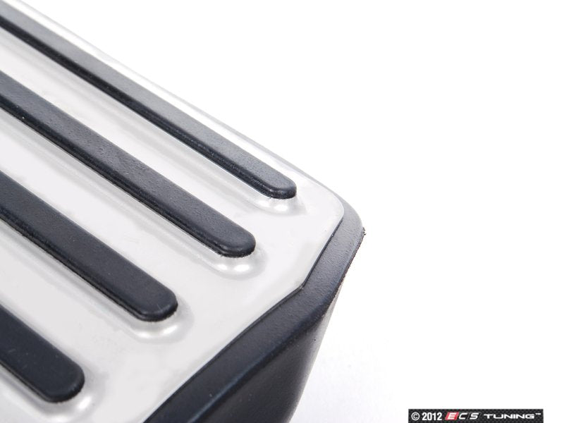 Brushed Aluminum Pedal Cap - Brake