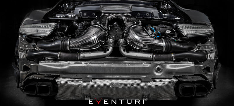 Eventuri Black Carbon Intake For Porsche 991.1 991.2 Turbo - EVE-P991T-INT