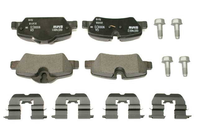 GENUINE MINI Brake Pad Set - 34-20-6-874-810