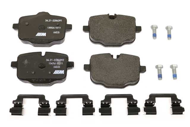 GENUINE BMW Brake Pad Set - 34-21-2-284-389