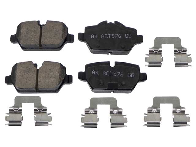 AKEBONO EURO Brake Pad Set - EUR 1554