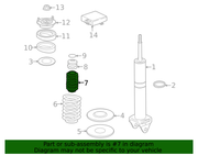 Genuine Porsche parts diagram