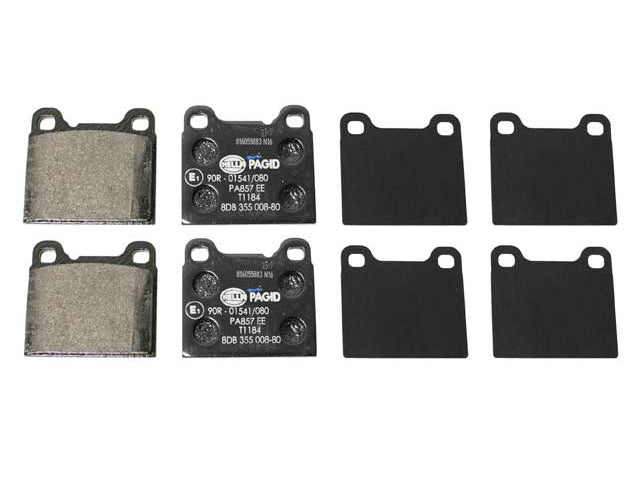 HELLA BRAKE SYSTEMS Brake Pad Set 355008801