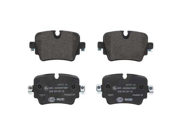 HELLA BRAKE SYSTEMS Brake Pad Set 355021161