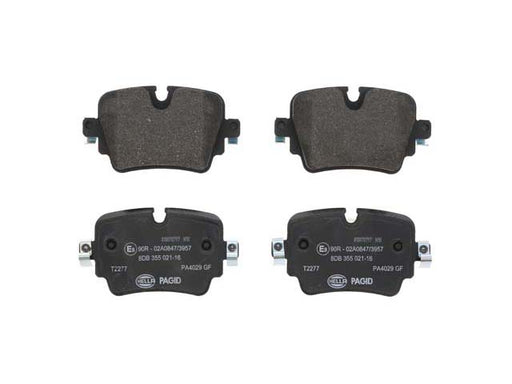 HELLA BRAKE SYSTEMS Brake Pad Set 355021161
