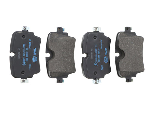 HELLA BRAKE SYSTEMS Brake Pad Set 355021391