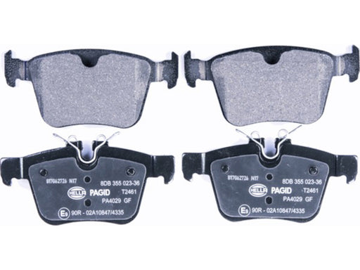 HELLA BRAKE SYSTEMS Brake Pad Set 355023361