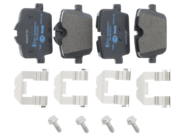HELLA BRAKE SYSTEMS Brake Pad Set - 355040911