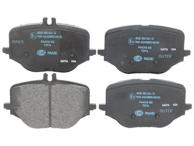 Hella Pagid Brake Pad Set - 355041121