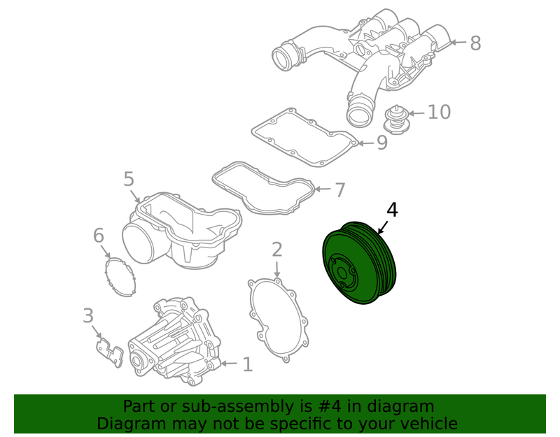 Genuine Porsche parts diagram