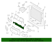 Genuine Porsche parts diagram