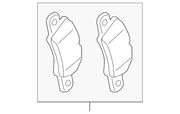 Genuine Porsche parts diagram