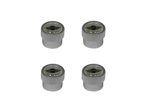 GENUINE MINI Wheel Valve Stem Cap Set - 36-11-0-429-651
