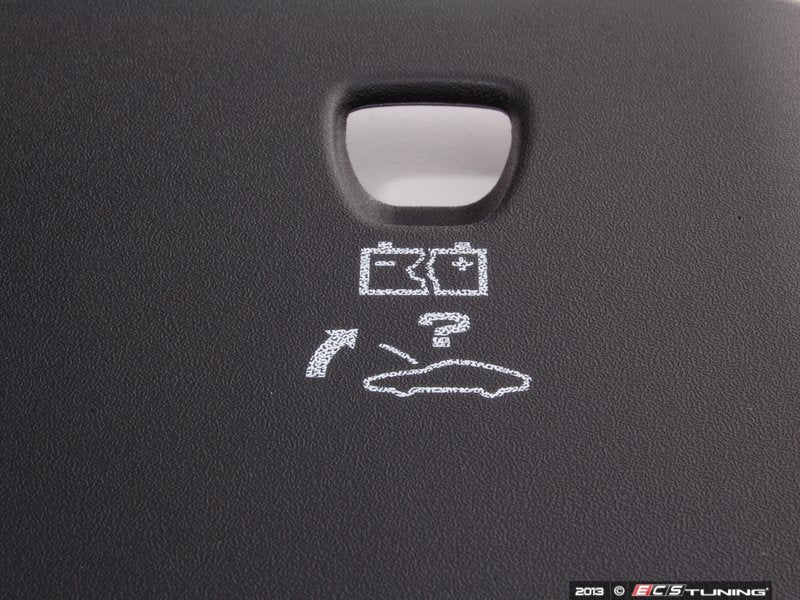 Fuse Box Lid - Satin Black