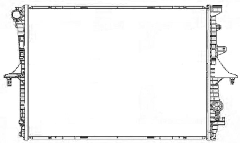 Audi Porsche Radiator 7L0121253 – Behr Premium 376719001